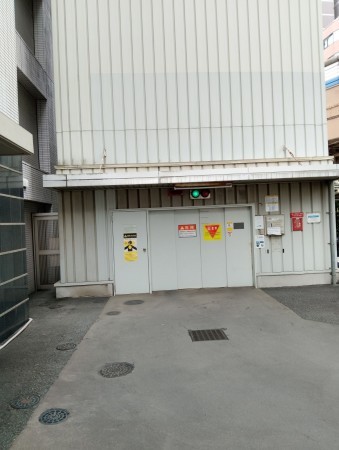 目黒区青葉台、マンションの駐車場画像です