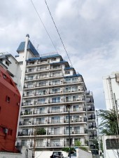 渋谷区猿楽町、マンションの外観画像です