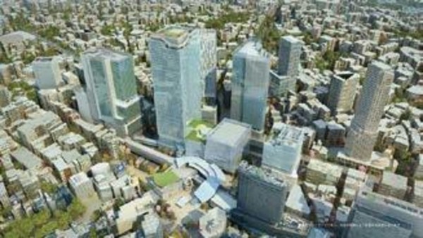 渋谷区渋谷、マンションの周辺の街並み画像です