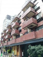 渋谷区道玄坂、マンションの外観画像です