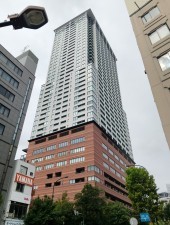 目黒区大橋、マンションの外観画像です