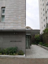 渋谷区松濤、マンションのエントランス画像です