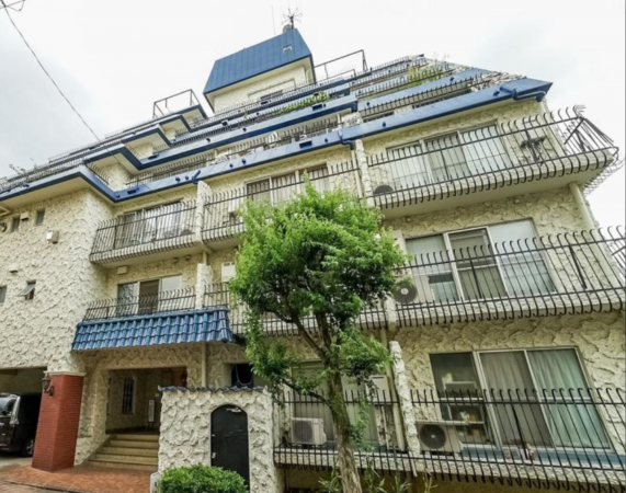 渋谷区松濤、マンションの外観画像です