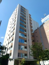 渋谷区松濤、マンションの外観画像です