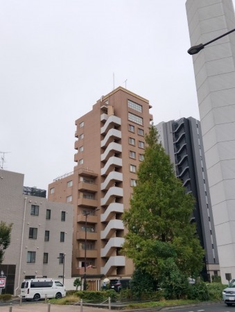 渋谷区松濤、マンションの外観画像です