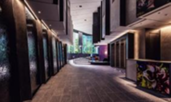 渋谷区宇田川町、マンションのエントランス画像です