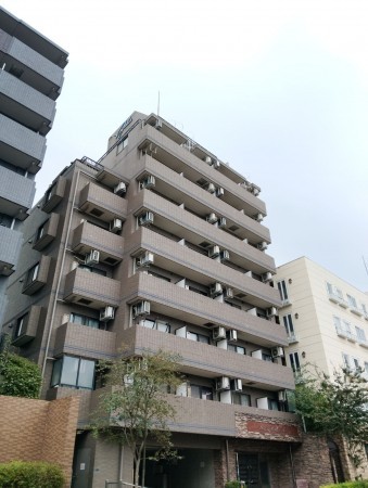 渋谷区神泉町、マンションの外観画像です