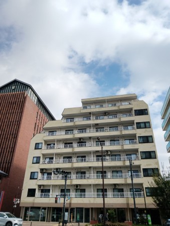 渋谷区松濤、マンションの外観画像です