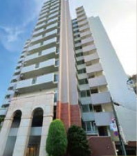 渋谷区富ヶ谷、マンションの外観画像です