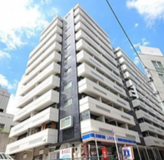 目黒区大橋、マンションの外観画像です