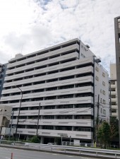 目黒区大橋、マンションの外観画像です