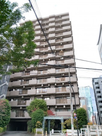 渋谷区東、マンションの外観画像です