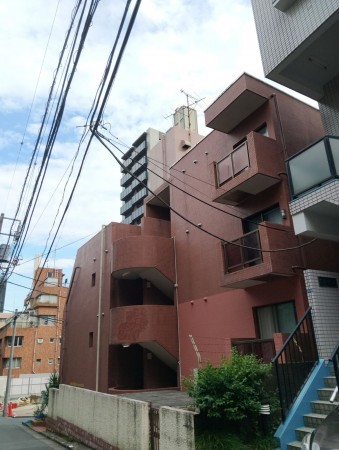 渋谷区桜丘町、マンションの外観画像です