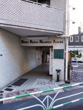 渋谷区南平台町、マンションのエントランス画像です