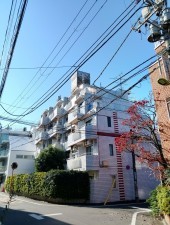 世田谷区、マンションの外観画像です