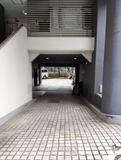 目黒区青葉台、マンションの駐車場画像です