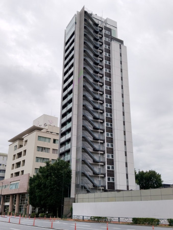 渋谷区松濤、マンションの外観画像です