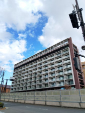 渋谷区代々木、マンションの外観画像です