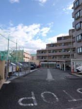 中野区、マンションの駐車場画像です