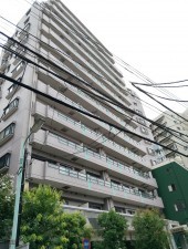 渋谷区円山町、マンションの外観画像です