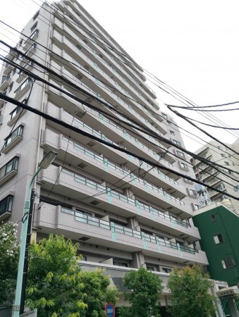 渋谷区円山町、マンションの外観画像です