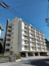 目黒区中目黒、マンションの外観画像です