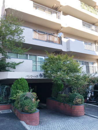 渋谷区松濤、マンションの外観画像です