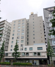 渋谷区恵比寿南、マンションの外観画像です