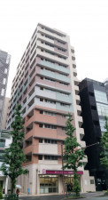 渋谷区恵比寿南、マンションの外観画像です