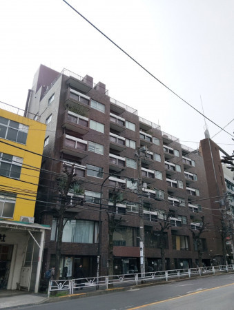 渋谷区代官山町、マンションの外観画像です