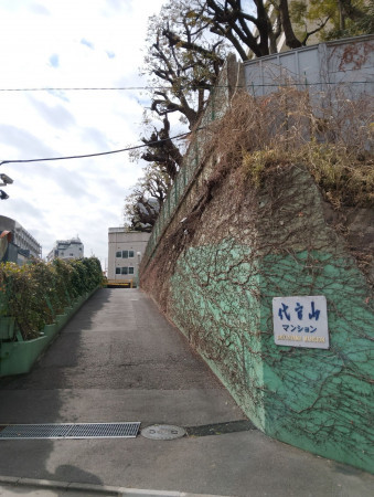 渋谷区代官山町、マンションの外観画像です