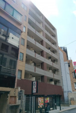 渋谷区恵比寿西、マンションの外観画像です