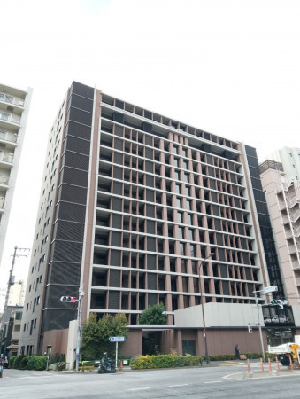 目黒区中目黒、マンションの外観画像です