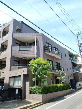 渋谷区大山町、マンションの外観画像です