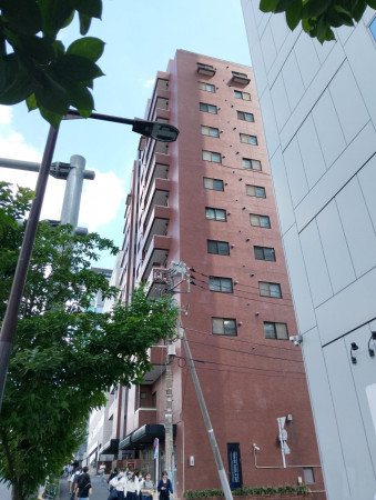 渋谷区渋谷、マンションの外観画像です