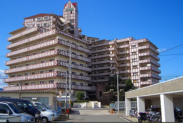 阪南市黒田、マンションの外観画像です