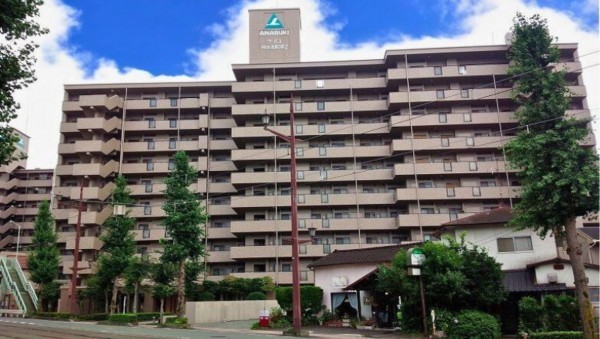 熊本市中央区神水本町、マンションの外観画像です