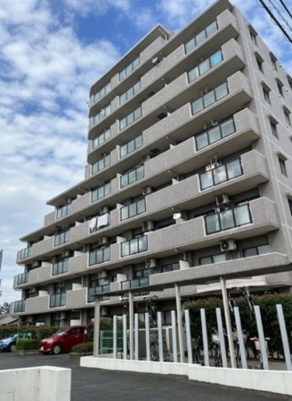 八王子市明神町、マンションの外観画像です