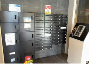 八王子市子安町、マンションのエントランス画像です