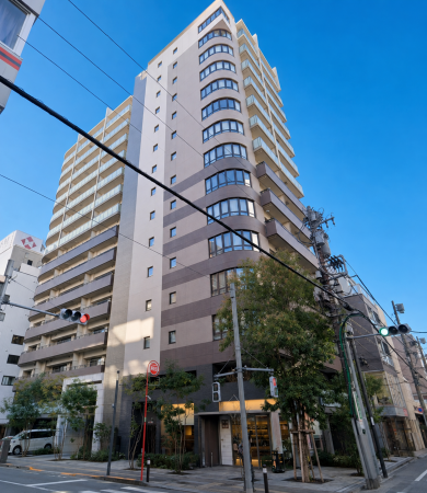 八王子市旭町、マンションの画像です