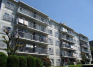 八王子市明神町、マンションの外観画像です