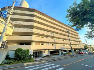 神戸市垂水区西舞子、マンションの外観画像です