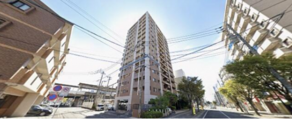 佐賀市駅前中央、中古マンションの外観画像です