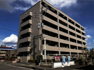 佐賀市神野西、中古マンションの外観画像です