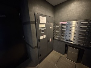 江東区毛利、マンションのエントランス画像です