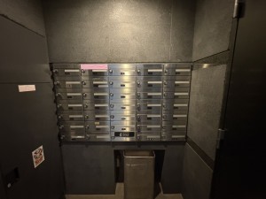 江東区毛利、マンションのエントランス画像です