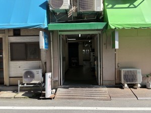 江東区亀戸、マンションのエントランス画像です