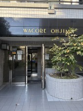 江東区大島、マンションのエントランス画像です