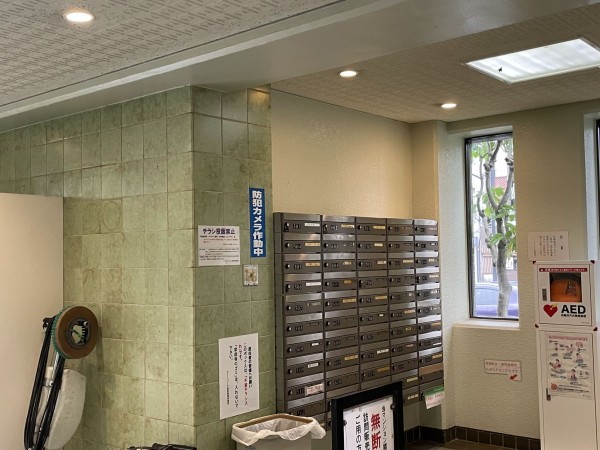 江東区東砂、マンションのエントランス画像です