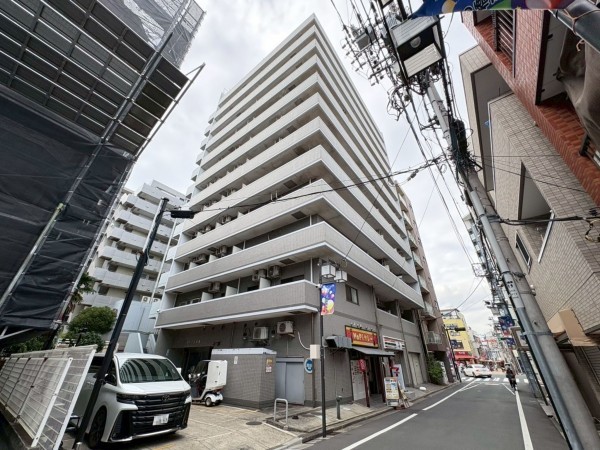 江東区大島、マンションの外観画像です